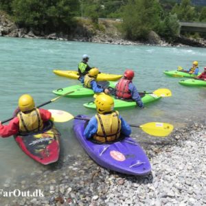 WhiteWater kajak uge Durance